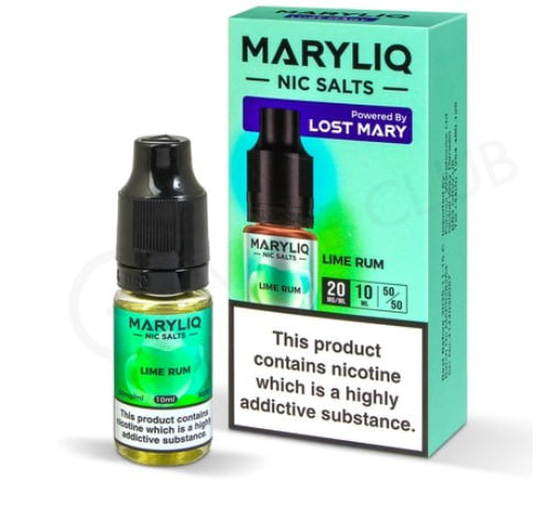 Lost Mary Maryliq Lime Rum E-Liquid | 50/50