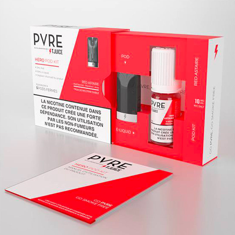 Cartridge Red Astaire The PVRE - PVRE | Cartridge pack + 10 ml refill