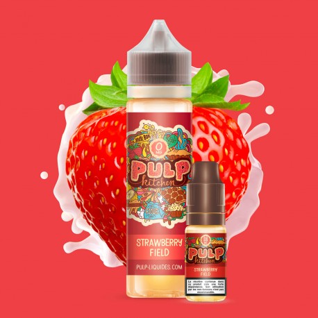 E-Liquid Strawberry Field - Pulp Kitchen | 60 ml with nicotine | 60/40