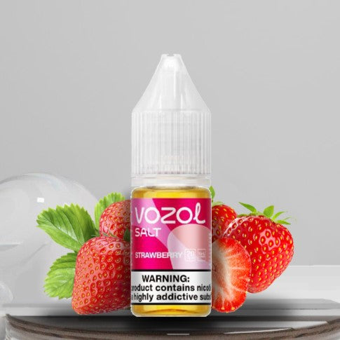 Strawberry 10ml Nic Salts| 20mg | 50/50 E-Liquid | Vozol