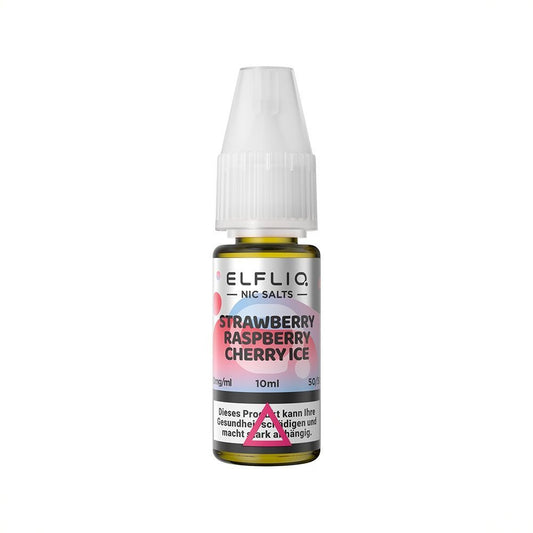 Elf Bar - ElfLiq Strawberry Raspberry Cherry Ice E-Liquid (Erdbeer-Himbeer-Kirsch-Eis) | 50/50