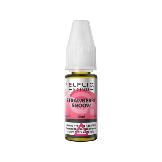 Elf Bar - ElfLiq Strawberry Snoow (Strawberry Ice Cream) Liquido (Gelato alla fragola) | 50/50