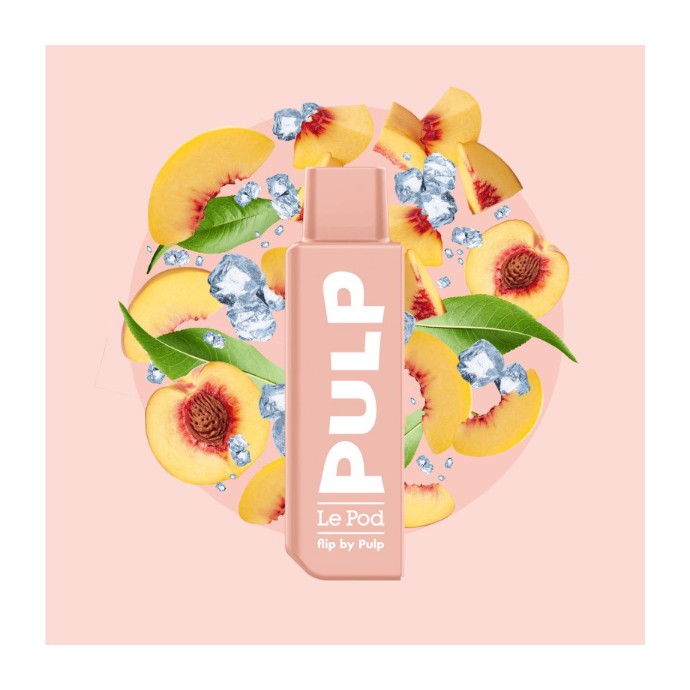 Peach Tea - Le Pod flip by Pulp - Cartouches