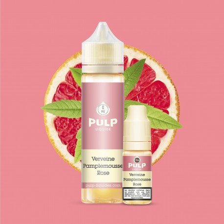 E-Liquid Verveine Pamplemousse Rose - Pulp | 60 ml with nicotine (Eisenkraut, rosa Grapefruit) | 30/70