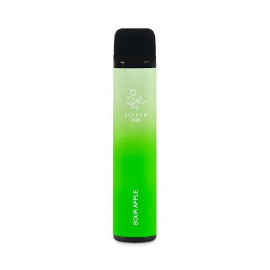 Elf Bar 2500 - Sour Apple 20 mg - Disposable