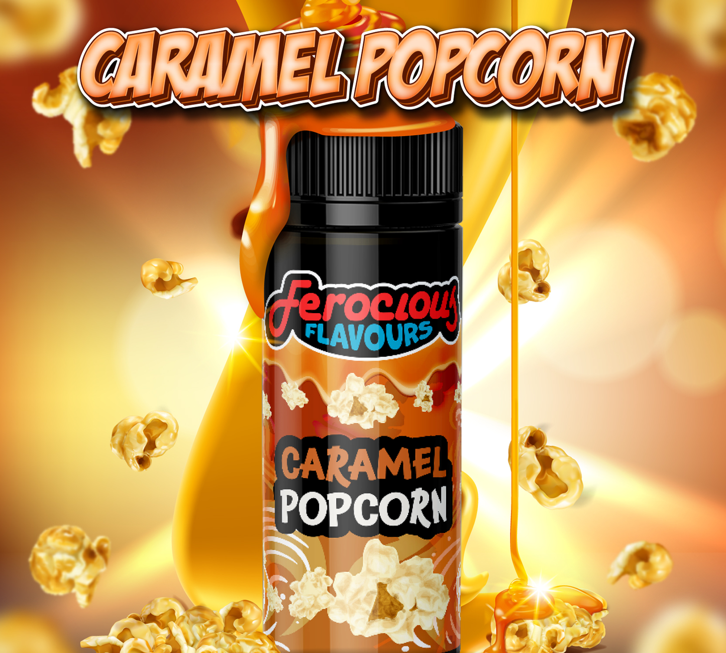 Caramel Popcorn 70/30 | Ferocious E-Liquid