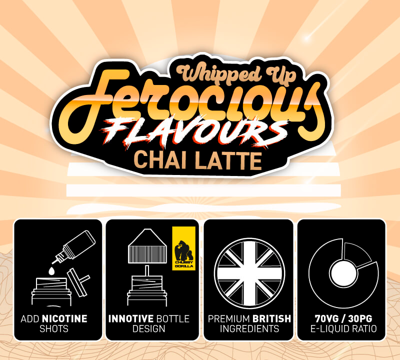 Chai Latte 70/30 | Ferocious E-Liquid