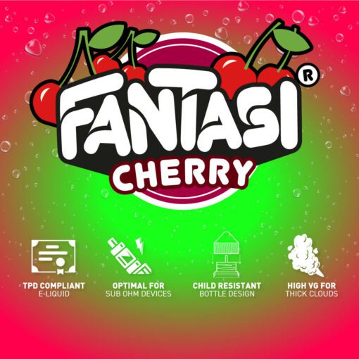 Cherry Ice E-Liquid (Kirscheis) | Fantasi