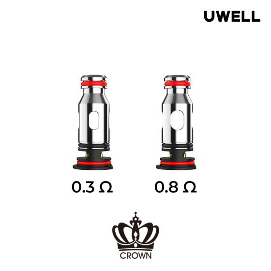 4 x Uwell PA Coil für Crown D Résistances - (coils)