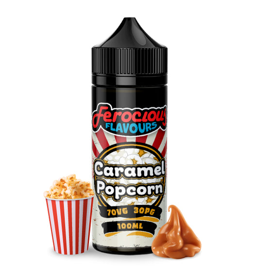 Caramel Popcorn 70/30 | Ferocious E-Liquid