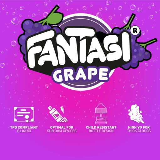 Grape 70/30 Liquido (Uva) | Fantasi