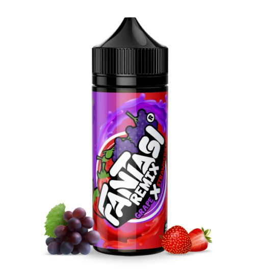 Remix Grape X Strawberry 70/30 E-Liquid | Fantasi