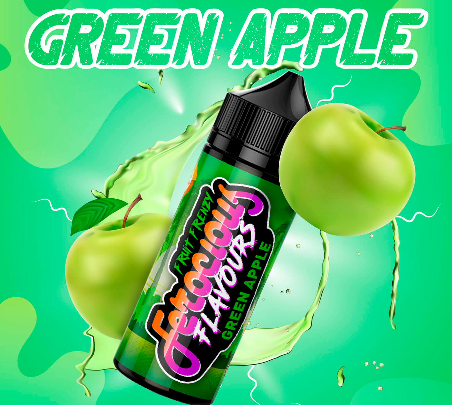 Green Apple 70/30 | Ferocious E-Liquid