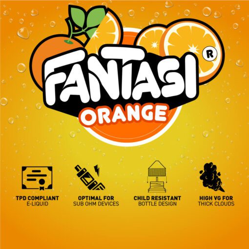 Orange 70/30 E-Liquid | Fantasi