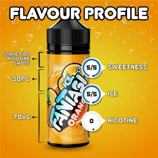 Orange Ice 70/30 E-Liquid, Fantasi, buy Switzerland Orange Ice 70/30 E-Liquid, Fantasi, buy Switzerland