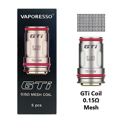 GTI MESH COILS - VAPORESSO | PACK X5
