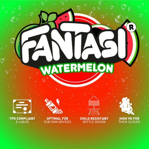 Watermelon 70/30 E-Liquid (Wassermelone) | Fantasi