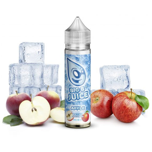 BIG B Juice ICE Line, Apple 50ml ''Shortfill'' E-Liquid (Apfel) | 70/30