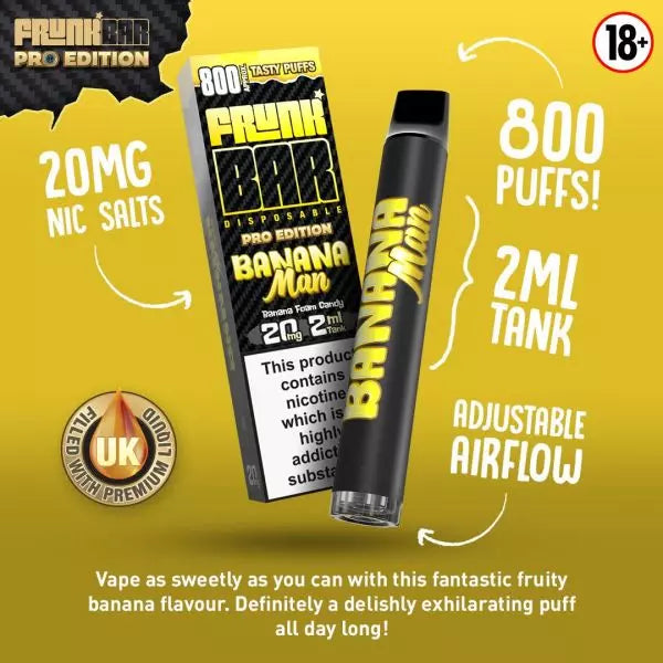 Frunk Bar 800 Pod (NikotinSalz) 20mg - Einweg Disposable