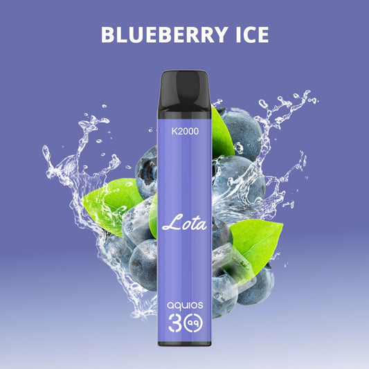 Blueberry Ice 20mg - Innokin Lota K2000 - Disposable
