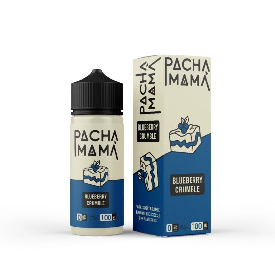 Pacha Mama - Blueberry Crumble - 100ml, E-Liquid