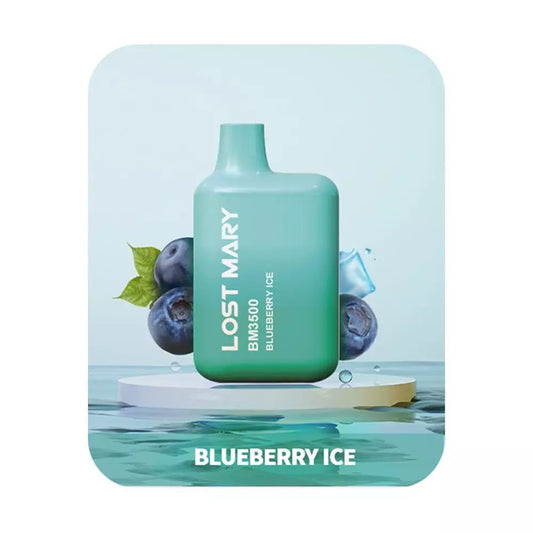 Blueberry ICE 20mg - Lost Mary BM3500 - Disposable