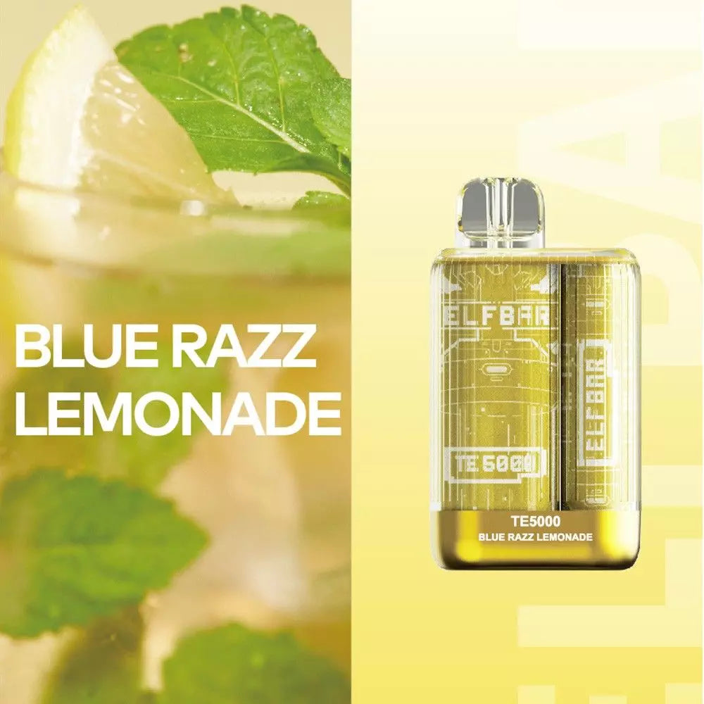 Blue Razz Lemonade 20mg - Elf Bar TE5000 - Einweg Disposable