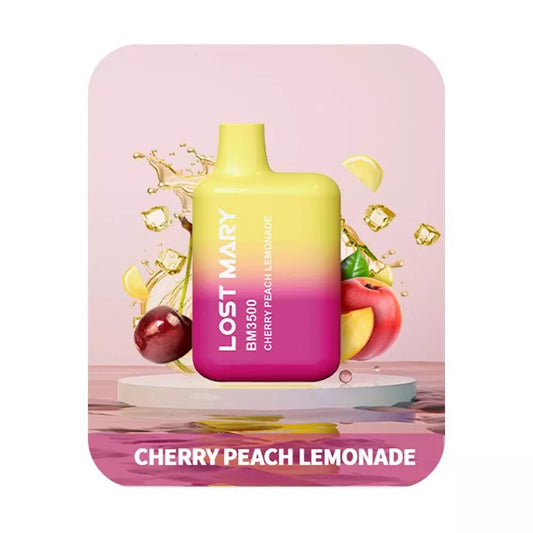 Cherry Peach Lemonade 20mg - Lost Mary BM3500 - Disposable