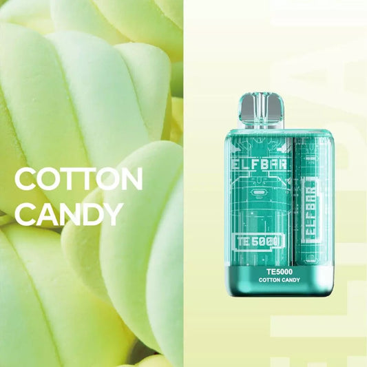 Cotton Candy 20mg - Elf Bar TE5000 - Disposable