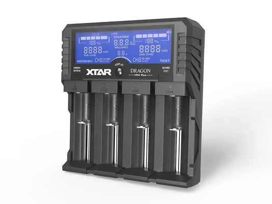 XTAR Dragon VP4 Plus Accu charger