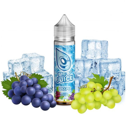 BIG B Juice ICE Line, Grape 50ml ''Shortfill'' E-Liquid (Trauben) | 70/30