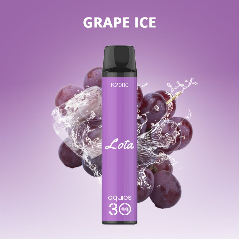 Grape Ice 20mg - Innokin Lota K2000 - Einweg Disposable