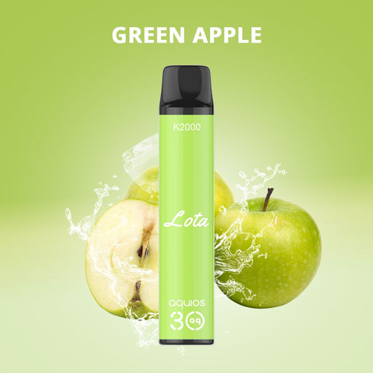 Green Apple 20mg - Innokin Lota K2000 - Einweg Disposable
