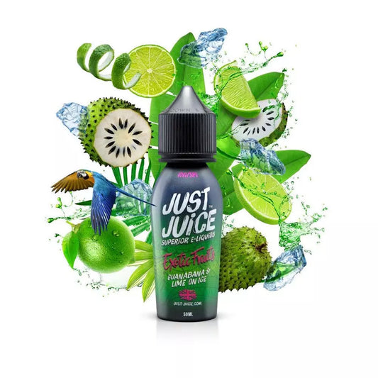 Just Juice Exotic Fruits / Guanabana & Lime on Ice, 50ml, E-Liquid | 70/30