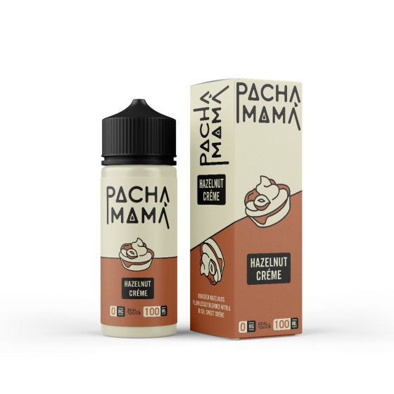 Pacha Mama - Hazelnut Creme, 100ml, E-Liquide | 70/30 (Noisettes & Crème sucrée)