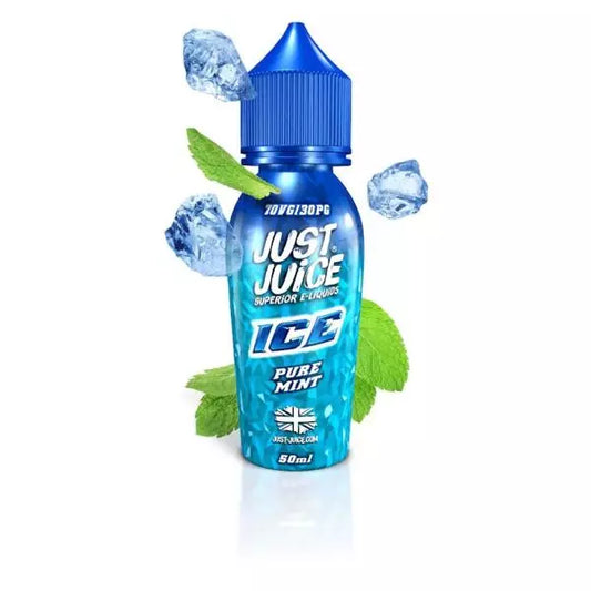 Just Juice Ice Pure Mint, 50ml, Liquido | 70/30 (Ghiaccio Menta Pura)