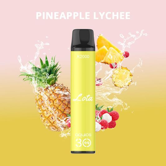 Pineapple Lychee 20mg - Innokin Lota K2000 - Disposable