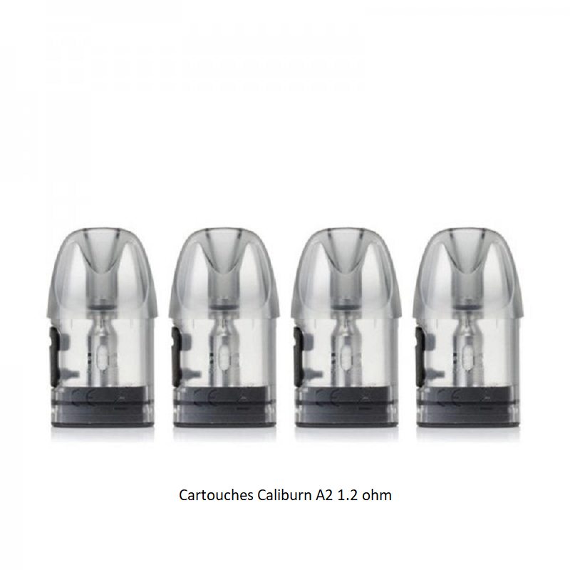 4 x Uwell Caliburn A2 & A2S Pod Cartridges