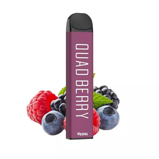 Quad Berry 20mg - Vozol Bar 1200 - Einweg Disposable