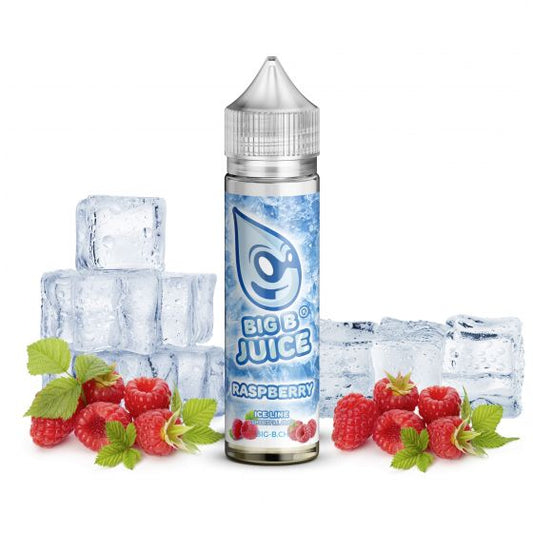 BIG B Juice ICE Line, Raspberry 50ml ''Shortfill'' E-Liquido (Lampone) | 70/30