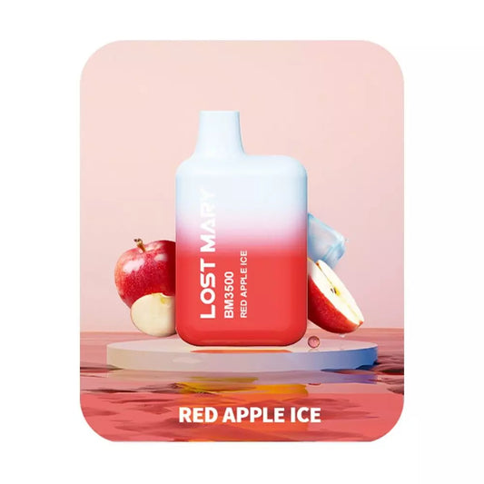Red Apple Ice 20mg - Lost Mary BM3500 - Disposable