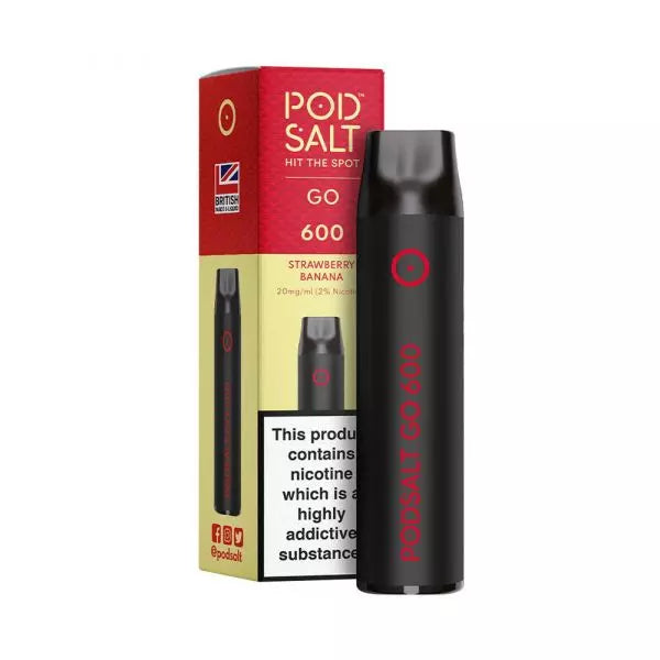 Pod Salt GO 600 20mg Pod (nicotine salt) - Disposable