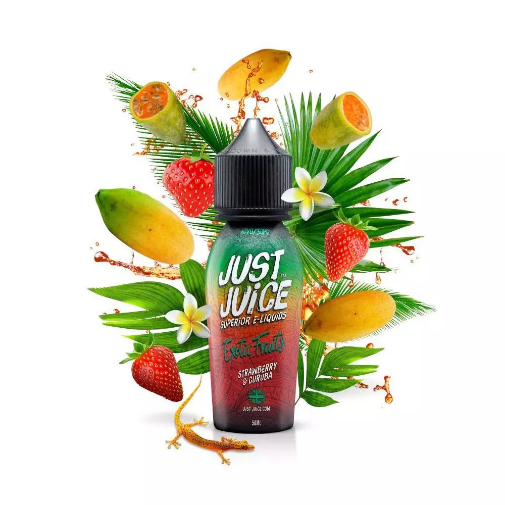 Just Juice Exotic Fruits / Strawberry & Curaba, 50ml, E-Liquid | 70/30