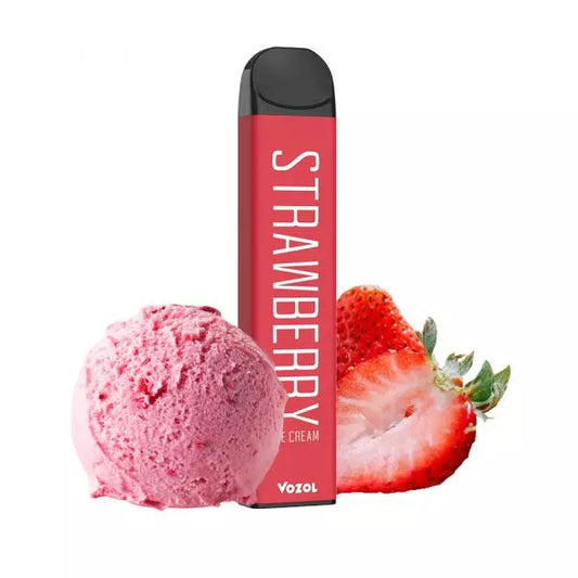 Strawberry Ice Cream 20mg - Vozol Bar 1200 - Disposable