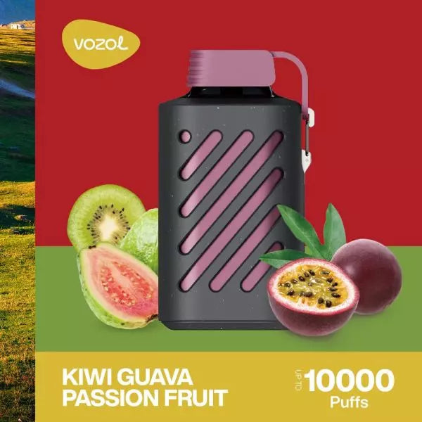 Kiwi Guava Passionfruit 20mg Vozol Gear 10000, Einweg Disposable