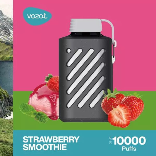 Strawberry Smoothie 20mg Vozol Gear 10000, Einweg Disposable
